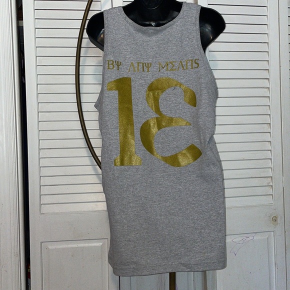 ALSTYLE Gray All Seeing Eye Tank - Size M - Picture 4 of 8